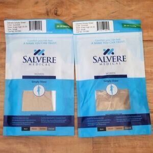 ❤️NWT❤️Salvere Medical Knee High Medical Dress Socks